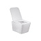 Комплект подвесной безободковый унитаз Vincea Q-Line VT1-12 с сиденьем soft close, белый + инсталляция Geberit Duofix Sigma Plattenbau 111.362.00.5 - изображение 3
