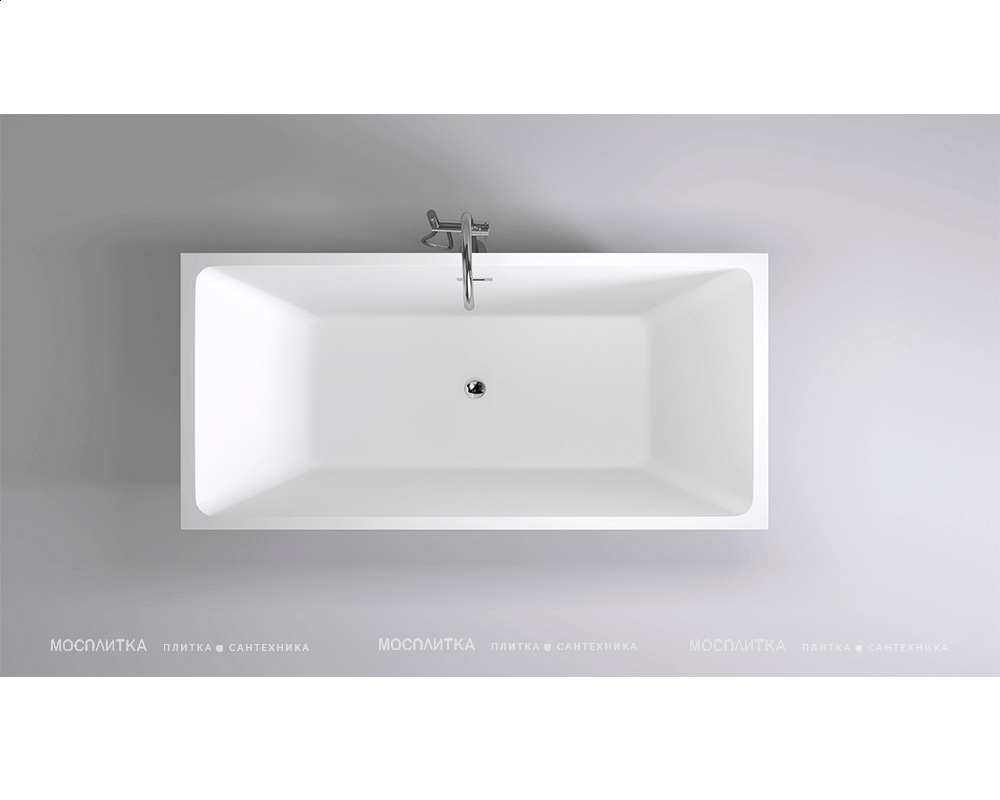 Акриловая ванна Black&White Swan 108SB00, 170x80 см - изображение 4