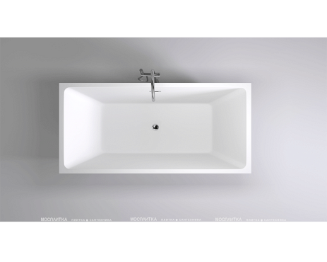 Акриловая ванна Black&White Swan 108SB00, 170x80 см - 4 изображение