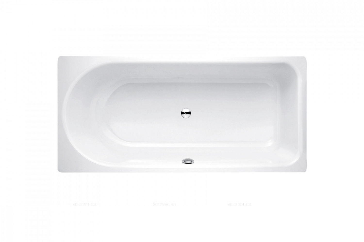 Стальная ванна Bette Ocean 170x70 см, 8853-000PLUS с покрытием Glasur® Plus - изображение 2