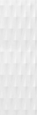 Плитка Trendy рельеф пики белый 25х75