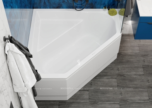 Акриловая ванна Vagnerplast CAVALLO CORNER 140x140 - 4 изображение