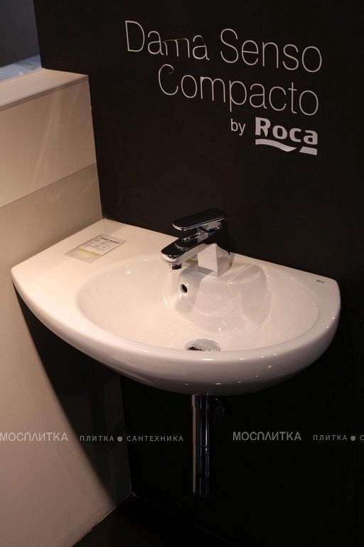 Раковина Roca Dama Senso Compacto 68x42см левая - изображение 8
