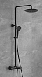 Душевая стойка Vincea Desire VSFS-1D1TMB термостатическая, черный - 3 изображение