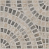 Керамогранит Vitra Декор Marble-Beton Круговой Темный Лаппато Ректификат 60х60 - изображение 4
