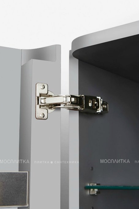 Шкаф-пенал Am.Pm Sensation M30CHL0406FG, подвесной, левый, 40 см, серый шелк - изображение 3