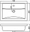 Раковина Aqwella Фостер 70 см, 4620008197746 - изображение 3