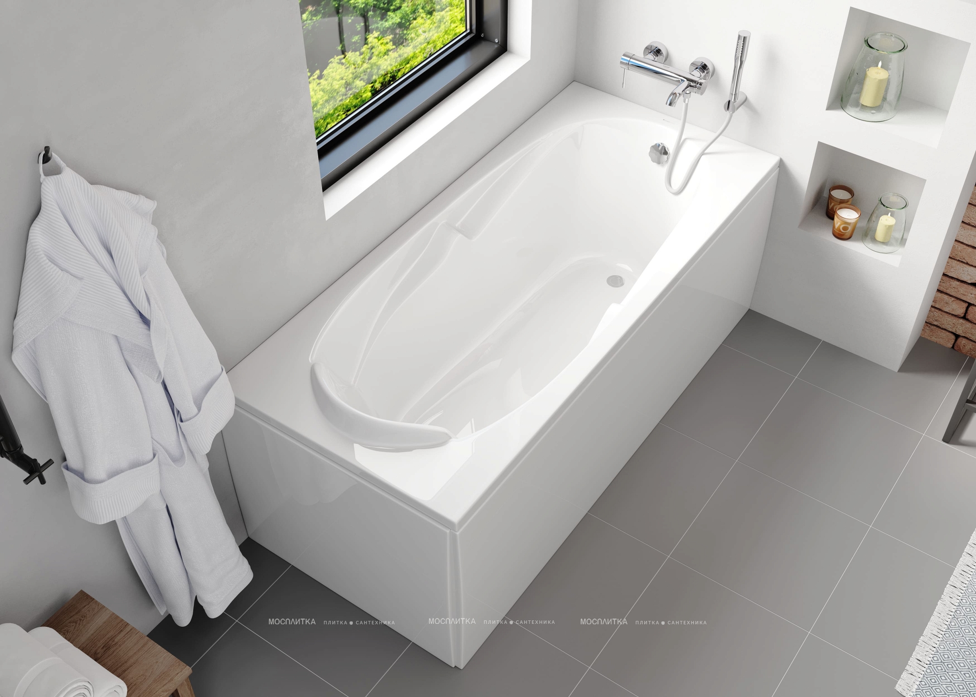Акриловая ванна Vagnerplast KLEOPATRA 160x70 - изображение 7