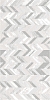 Керамическая плитка Creto Вставка Mono Jasmine silver 30х60