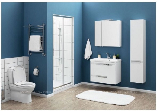 Комплект мебели для ванной Aquanet Тиволи 80 белый - 4 изображение