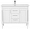 Комплект мебели для ванной Aquanet Селена 105 белый/серебро 3 ящика, 2 двери - изображение 4