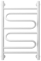 Полотенцесушитель водяной Сунержа Элегия+ 60х40 см 30-0205-6040 матовый белый - 2 изображение