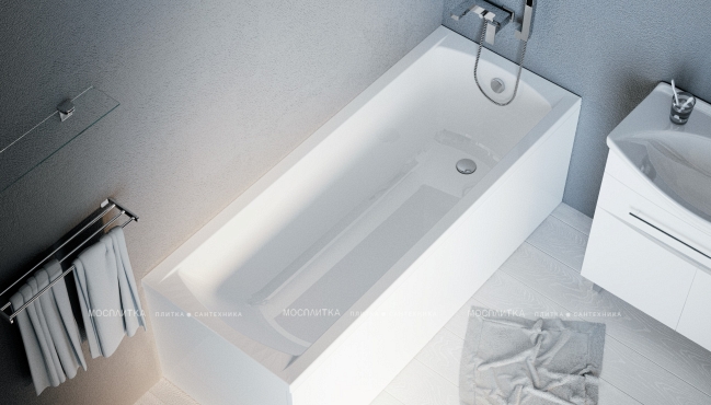 Акриловая ванна 1Marka Modern 180х70 см 01мод1870 - 3 изображение