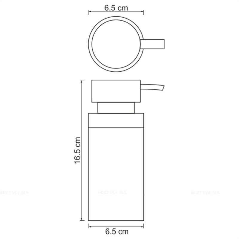 Дозатор для жидкого мыла WasserKRAFT Berkel K-4999 - изображение 2