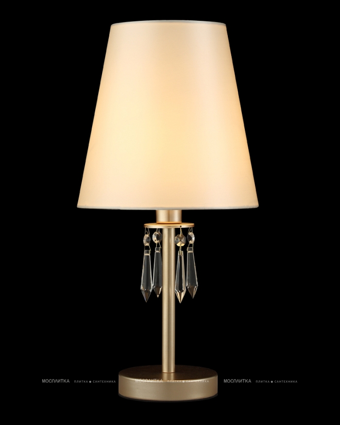 Настольная лампа Crystal Lux RENATA LG1 GOLD - 2 изображение