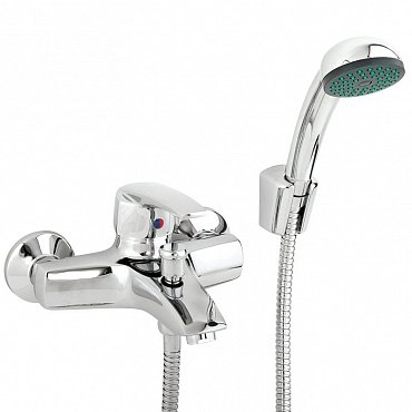Смеситель для ванны Veragio Enlar VR.ENL-5301.CR монокомандный, с ручным душем, хром