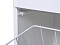Шкаф-пенал Style Line Каре 30 см СС-00002271 универсальный белый с корзиной - изображение 7