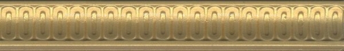 Керамическая плитка Kerama Marazzi Бордюр Борромео золото 4х25