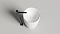 Раковина-моноблок Salini Armonia 47 см 130321M белая матовая - 3 изображение