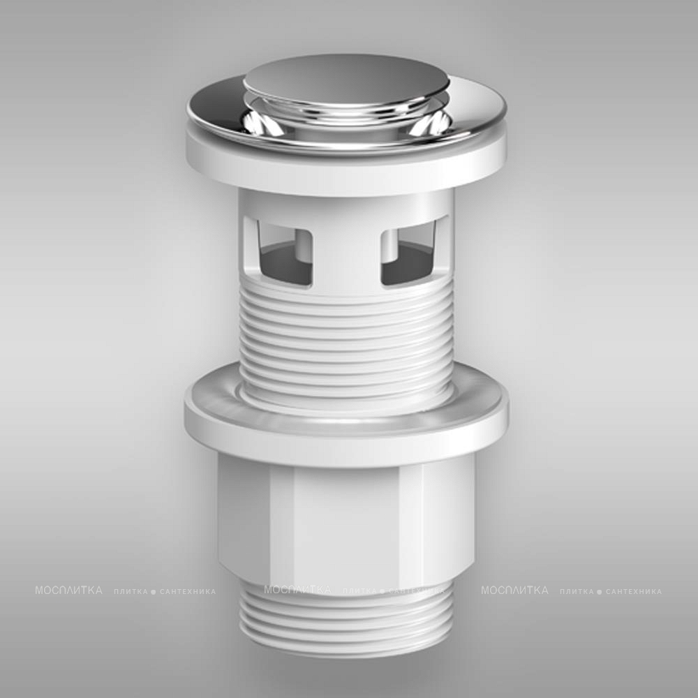 Донный клапан для раковины Am.Pm F0700P00 с переливом, хром - изображение 3