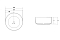 Раковина Abber Bequem 36 см AC2108MBE светло-бежевая матовая - изображение 4