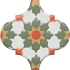 Керамическая плитка Kerama Marazzi Декор Арабески Майолика орнамент 6,5х6,5 