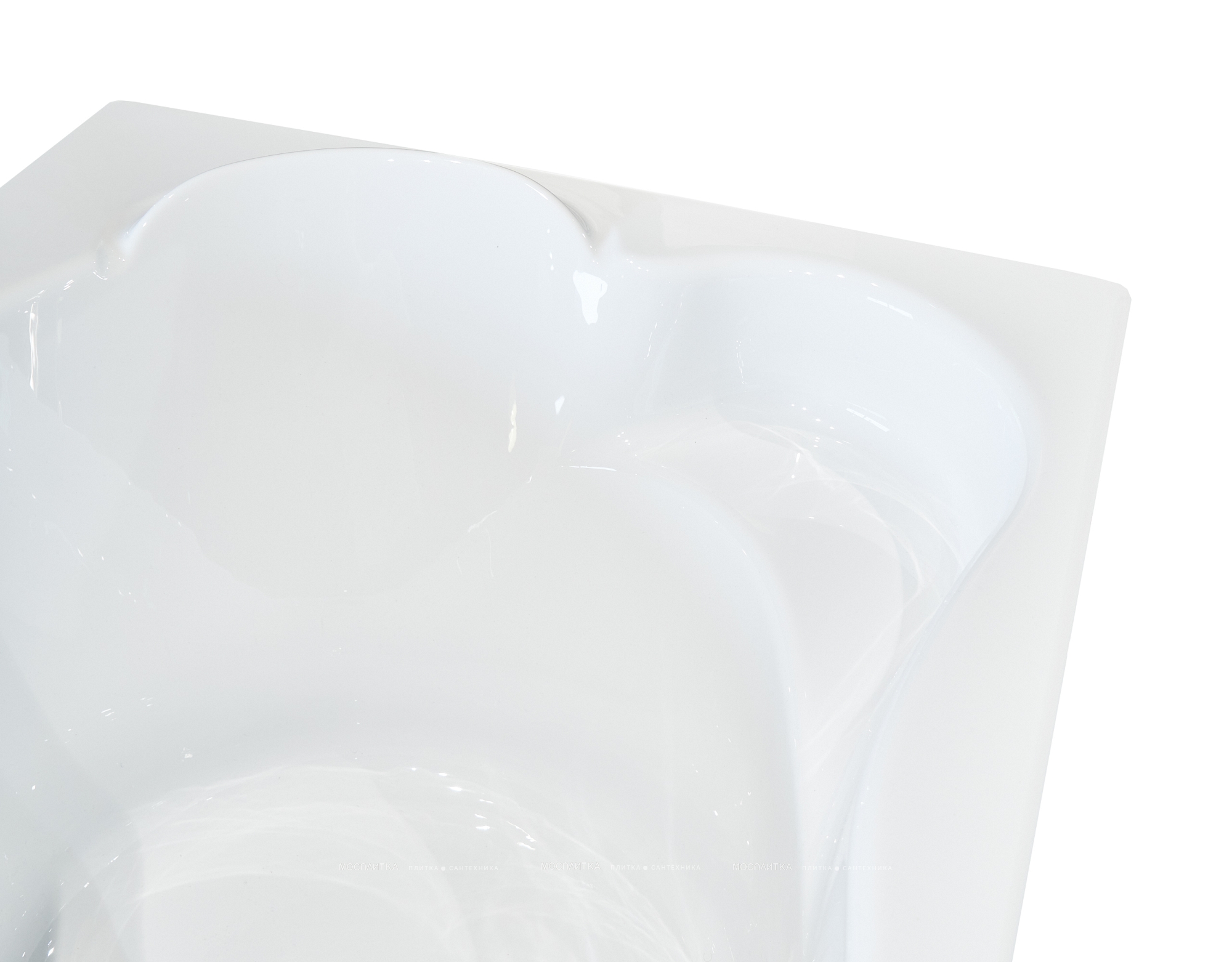 Акриловая ванна Creto Glaze 140х90 см правая 16-14090R - изображение 3