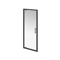 Душевая дверь Kerama Marazzi Vetro 80х195 см VE.80.PD.BLK.M профиль матовый черный, стекло прозрачное1