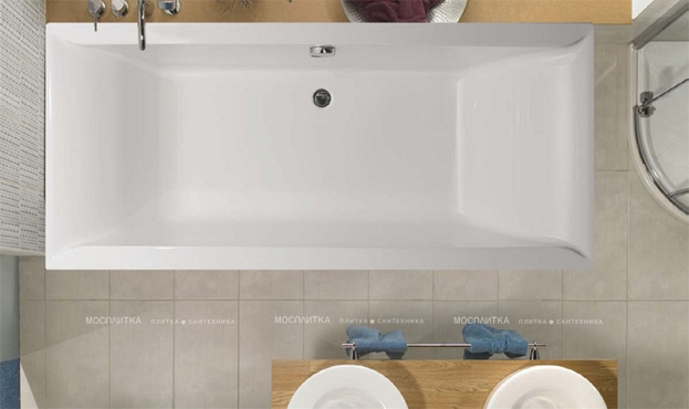 Акриловая ванна Vagnerplast VERONELA 180x80 - 4 изображение