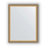 Зеркало в багетной раме Evoform Definite BY 1338 34 x 44 см, витая латунь