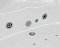 Акриловая ванна Grossman GR-15000 с гидромассажем, 150x150 см, белая - изображение 2