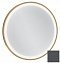 Зеркало Jacob Delafon Odeon Rive Gauche 50 см EB1288-S17 серый антрацит сатин, с подсветкой 