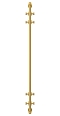 Полотенцесушитель водяной Сунержа Хорда 120х9,8 см 032-4124-1200 матовое золото - 2 изображение