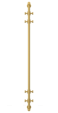 Полотенцесушитель водяной Сунержа Хорда 120х9,8 см 032-4124-1200 матовое золото - 2 изображение