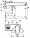 Смеситель для раковины Hansgrohe Talis E 71732000 - изображение 2