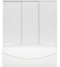 Шторка для ванны Bas Лима стекло Грейп - 2 изображение