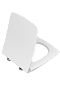 Комплект безободкового унитаза VitrA Metropole 9820B003-7201, кнопка хром - 3 изображение