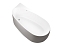 Акриловая ванна Allen Brau Priority 170x80 2.31002.21/PGM белая матовый/платиново-серый - 2 изображение