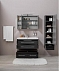 Комплект мебели для ванной Aquanet Верона 75 New черный зеркало камерино - 10 изображение
