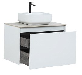 Комплект мебели для ванной Aquanet Nova Lite 75 см 242275, 1 ящик, белый
