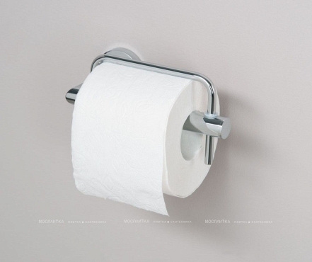 Держатель туалетной бумаги Aquanet с фиксатором 3686 - 2 изображение
