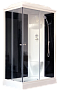 Душевая кабина Royal Bath 8120HP6-BT черное/прозрачное правая 