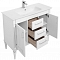 Комплект мебели для ванной Aquanet Селена 105 белый/серебро 3 ящика, 2 двери - изображение 5