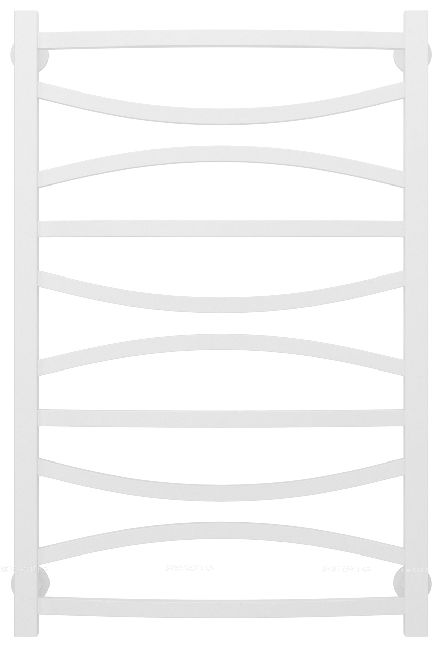 Полотенцесушитель водяной Сунержа Ажур 80х50 см 30-0255-8050 матовый белый - изображение 2