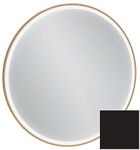 Зеркало Jacob Delafon Odeon Rive Gauche 90 см EB1290-S14 черный сатин, с подсветкой