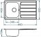 Кухонная мойка Alveus ZOOM 10 MAXIM SAT-90 860 x 500 1108176 - изображение 3