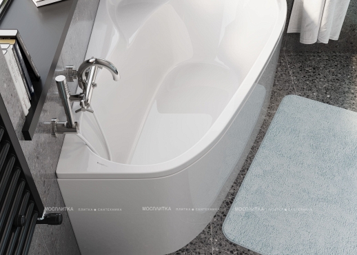 Акриловая ванна Vagnerplast SELENA 160x105 Right - 4 изображение