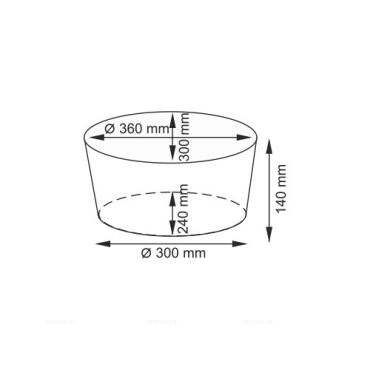 Шторка Wasserkraft Oder SC-30000, OderSC-30601 - 5 изображение