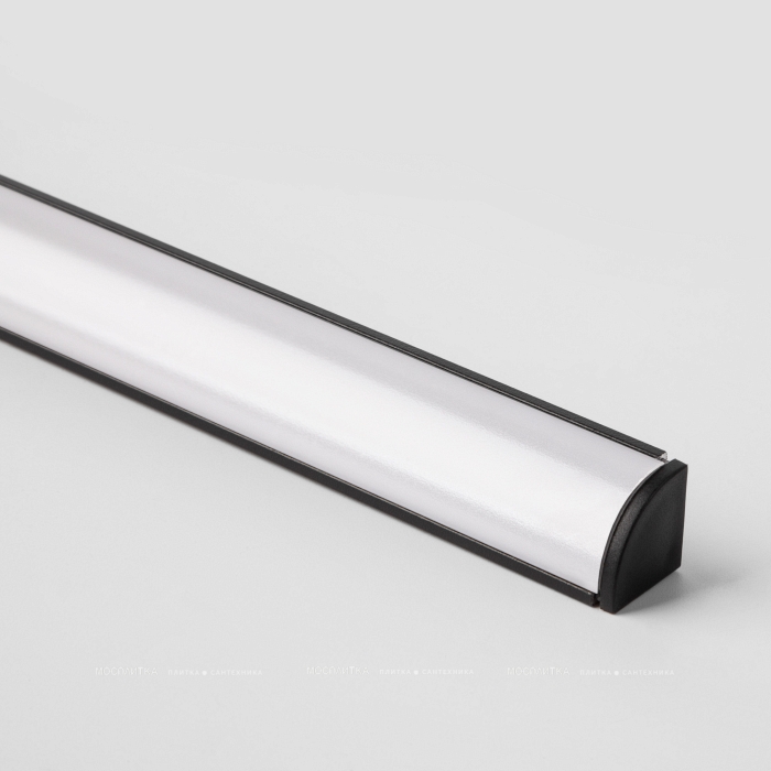 Угловой алюминиевый профиль чёрный/белый для светодиодной ленты Elektrostandard LL-2-ALP008 4690389170492 - 3 изображение