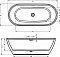 Акриловая ванна Riho Inspire FS 180 см - 3 изображение